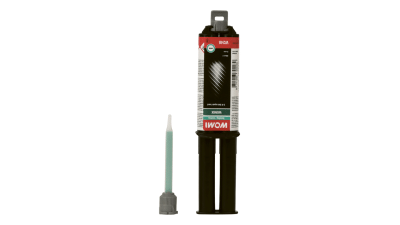 Solutie lipit universala 25ml adeziv metacrilic Womi pentru ABS PVC poliester aluminiu otel, W248 2K Uni Repair Hard