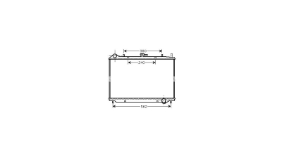 Radiator racire Opel Frontera, 09.1998-2003, motor 2.2, 100 kw; 3.2 V6, 151 kw, benzina, cutie manuala, cu/fara AC, 618x425x32 mm, aluminiu brazat/plastic, 