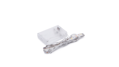 Banda LED rgb – 1m, cu baterie 3xaaa, alb, 1 buc., 55884