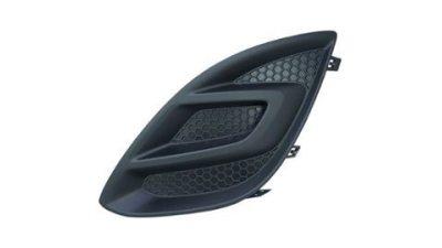 Grila bara fata Opel Corsa D, 01.2011-12.2014, Stanga, 1400865, 55B127-1 , fara locas pentru proiector