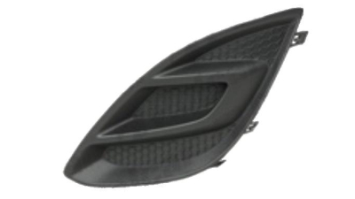 Grila bara fata Opel Corsa D, 01.2011-12.2014, Dreapta, 1400866, 55B127-2, fara locas pentru proiector
