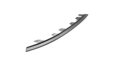 Bandou bara fata, ornament Opel Corsa E, 11.2014-, parte montare stanga, parte inferioara, 55B20721, Aftermarket