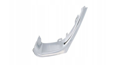 Ornament bara fata Opel Corsa E 11.2014-, partea Stanga, Cu element cromat, 1223295