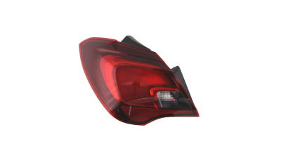 Stop spate lampa Opel Corsa E, 11.2014- modele cu 5 usi, partea Stanga, partea exteRioara, fara suport becuri, Depo