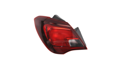 Stop spate lampa Opel Corsa E, 11.2014- modele cu 5 usi, partea Stanga, partea exteRioara, fara suport becuri, TYC