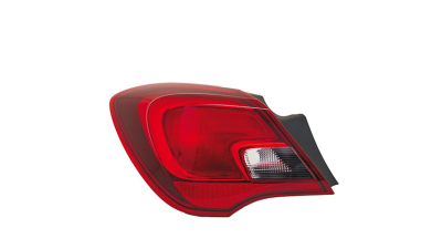 Stop spate lampa Opel Corsa E, cu 3 Usi, 11.2014-, partea stanga, exterior, fara suport becuri, AL (Automotive Lighting)