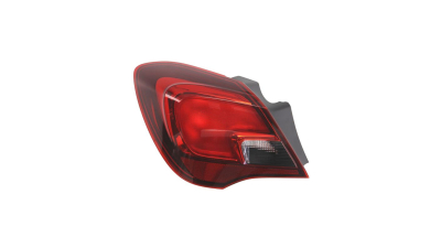 Stop spate lampa Opel Corsa E, 11.2014- modele cu 3 usi, partea Stanga, partea exteRioara, fara suport becuri, TYC