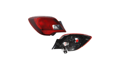 Stop spate lampa Opel Corsa E, cu 3 Usi, 11.2014-, partea dreapta, exterior, fara suport becuri, AL (Automotive Lighting)