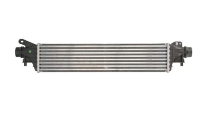 Intercooler Opel Corsa E, 09.2014-, motor 1.0 SIDI 66/85kw, benzina, cu/fara AC, aluminiu brazat/plastic, 571x127x50 mm, 