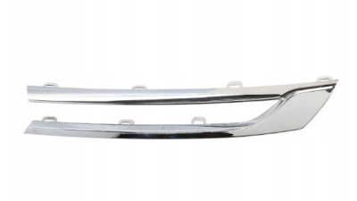 Ornament grila fata Opel Astra K, 10.2015-, fata, Stanga, crom