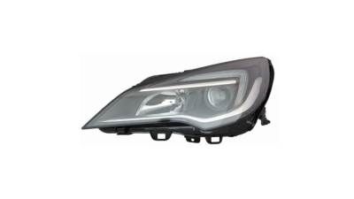 Far OPEL ASTRA K, 10.2015-, partea Stanga, TYC, cu indicator led; cu 'lumina timp de zi' tip LED; H1+H7; electric; fara modul lumini de zi LED; cu motor; halogen