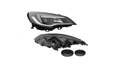 Far OPEL ASTRA K, 10.2015-, DEPO, fata, partea dreapta, cu indicator led; cu 'lumina de zi' tip LED; H1+H7; electric; fara modul lumini de zi LED; cu motor;