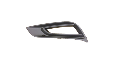 Grila bara fata Opel Astra K, 10.2015-, parte montare partea stanga, cu gaura proiector, 55C127-3, Aftermarket