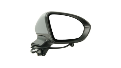 Oglinda exterioara Opel Astra K, 10.2015-, Dreapta, reglare electrica; grunduita; incalzita; geam convex; cromat; 5 pini, View Max