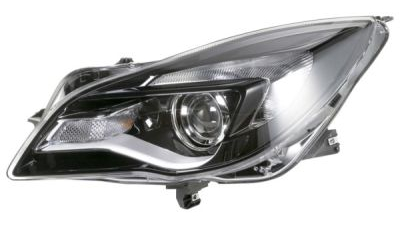 Far Opel Insignia (G09), 11.2013-2017, partea Stanga, electric, cu lumini de zi, tip bec HiR2+PY21W, cu motoras, Hella