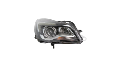 Far Opel Insignia (G09), 11.2013-2017, partea Dreapta, electric, cu lumini curbe, cu lumini de zi cu LED, tip bec D3S+LED+PSY24W, fara balast, cu motoras, Hella