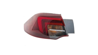 Stop spate lampa Opel Insignia, 03.2017-, spate, Stanga, Tip faruri cu LED, Sedan, partea exterioara; LED+PY21W; cu suport becuri, AL (Automotive Lighting)