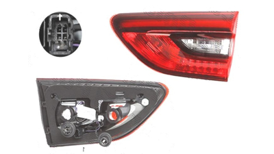 Stop spate lampa Opel Insignia, 03.2017-, spate, Dreapta, Country Tourer, doar tip halogen, Sports Tourer, partea interioara; LED+W16W; cu suport becuri, AL (Automotive Lighting),
