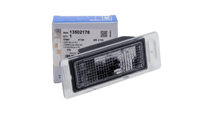 Lampa numar OPEL MOKKA, 2012-2016; MOKKA X, INSIGNIA, 2013-2017 COMBI; AMPERA-e, Chevrolet TRAX, 2015-2020; SPARK, 2010-; IMPALA, 2015-2020; EQUINOX, CRUZE, 2009-; BOLT, 2016-; AVEO, 2011-, CADILLAC XTS, 2012-2017; SRX, CTS, Buick ENCLAVE, ENCORE