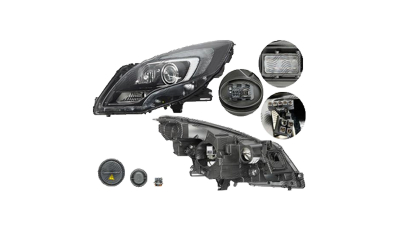 Far Opel Zafira Tourer, 01.2012-2019, partea Dreapta, bi-xenon; cu lumina pentru curbe; D1S+H7; electric; fara ballast; cu bec descarcare in gaz; cu motor, MAGNETI MARELLI (AL - AUTOMOTIVE LIGHTING)