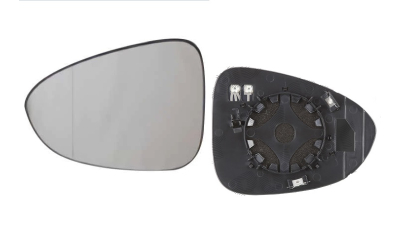 Geam oglinda exterioara cu suport fixare Opel Zafira Tourer, 01.2012-, Stanga, incalzita; geam asferic; cromat, View Max