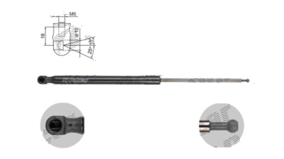 Amortizor capota fata, echilibror Opel Zafira Tourer, 01.2012-, Stanga = Dreapta, Lungime, Cursa, Forta: 424 mm, 153 mm, 280 N