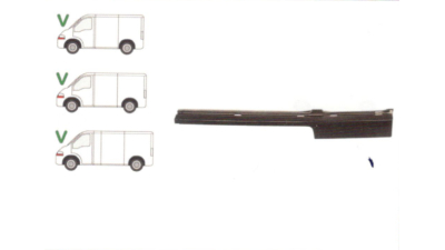 Rama far Citroen C25 (280/290) 11.1981-05.1994, Fiat Ducato (280/290), 11.1981-05.1994, Peugeot J5 (280), 11.1981- 5.1994, Stanga, Fata,