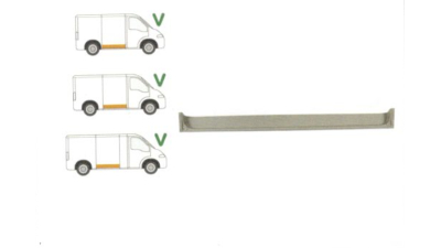 Panou reparatie usa Peugeot Boxer, 1994-08.2006, Citreon Jumper 1994-2006, Fiat Ducato 1994-2006 Partea Dreapta, usa culisanta , inferior