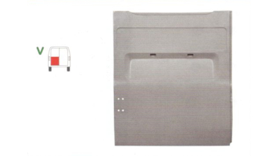Panou reparatie usa Citroen JUMPER (230), 06.1994-08.2006, Fiat DUCATO (230), 03.1994-09.2006, Peugeot BOXER (230), 06.1994-08.2006 partea stanga, usa spate , pana la geam; (modele cu 2 usi spate), 