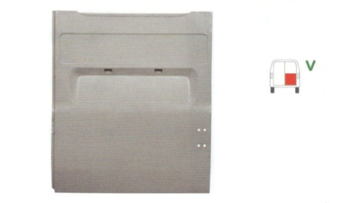Panou reparatie usa Citroen JUMPER (230), 06.1994-08.2006, Fiat DUCATO (230), 03.1994-09.2006, Peugeot BOXER (230), 06.1994-08.2006 partea dreapta, usa spate , pana la geam (modele cu 2 usi spate) , 