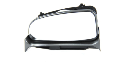 Geam oglinda exterioara cu suport fixare Citroen Jumper (230/244), 07.1999-08.2006, Fiat Ducato (230/244), 07.1999-09.2006; Peugeot Boxer (230/244), 07.1999-08.2006, partea Stanga, geam panoramic; geam cromat; mai mici, Aftermarket