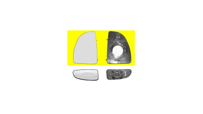 Geam oglinda Citroen Jumper 1999-2006, Fiat Ducato, 1999-2006, Peugeot Boxer 1999-2006, Dreapta, Crom, Cu incalzire, Convex, View Max, superioara 8151S5 5702557M