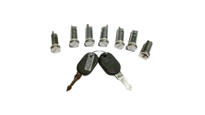 Set yale Peugeot Boxer, Citroen Jumper, Fiat Ducato (230), 06.1994-04.2002, set complet butuci yale 7 piese (5usi , 1 contact cheie si la buson rezervor )