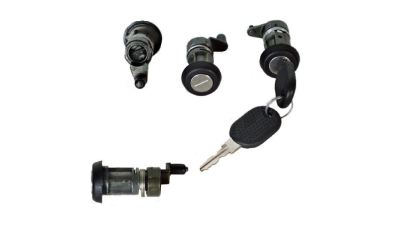 Set yale inchidere Fiat Ducato (230), 03.1994-04.2002, cu chei, cu 4 butuci blocare usa, fata/spate/usa laterala, stanga/dreapta,