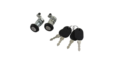 Set yale inchidere Peugeot Boxer, Citroen Jumper, Fiat Ducato (230), 06.1994-04.2002, cu chei, cu 2 butuci blocare usa, usa fata, stanga/dreapta,