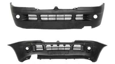 Bara fata Peugeot Boxer, Citroen Jumper, Fiat Ducato (230), 2002-08.2006, negru, cu locas pentru proiectoare, 71737141 , 5704072q