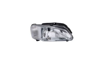 Far PEUGEOT 106 (1 ), 06.1996-12.2003, DEPO, fata, partea dreapta, tip bec H4+PY21W+W5W; manual/electric; fara motor;