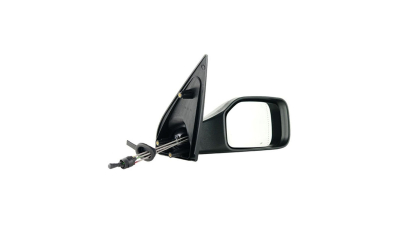 Oglinda exterioara Peugeot 106 (1_) 06.1996-12.2003 partea dreapta BestAutoVest crom convex carcasa neagra reglare manuala prin cablu fara incalzire
