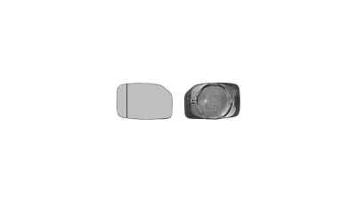 Geam oglinda Peugeot 106 (1_) 09.1991-12.2003 partea dreapta BestAutoVest crom convex fara incalzire