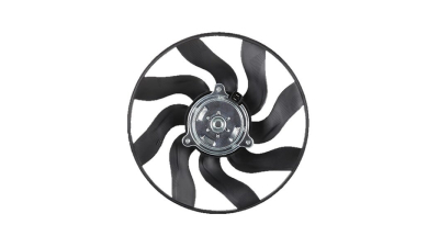 GMV ventilator radiator Peugeot 406, 1999-2004, motor 1.6, 1.8; 2.0 benzina, 345 mm; 2 pini, 