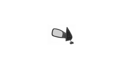 Oglinda exterioara Peugeot 306 (7_) (Hatchback + Sedan) 3.1993-12.2001, cu 5 pini,  partea dreapta View Max crom convex carcasa neagra reglare electrica cu incalzire