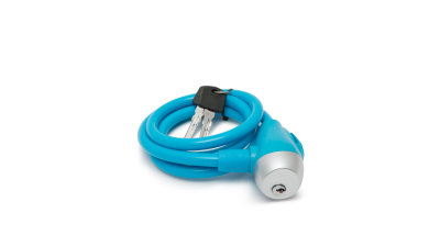 Lacat pentru bicicleta tip cablu de otel diam. 10 mm, 1 buc., 57077BL