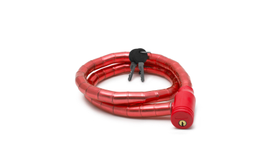 Lacat pentru bicicleta tip role de otel diam. 18 mm, 1 buc., 57078RD