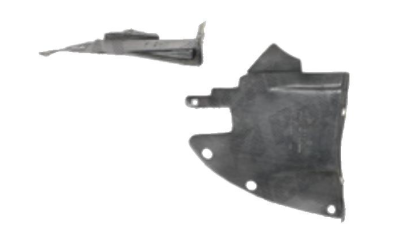 Carenaj roata Peugeot 306 (7), 05.1997-12.1998, partea Dreapta, Punte fata partea din Fata, 7136F8, 5707FP3T, doar pentru modele Xsi/S16/ TURBO D, POLIETILENA