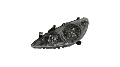 Far Peugeot 307, 03.2001-09.2005, partea Stanga, electric, tip H1+H7, cu motoras, tip Valeo, Depo