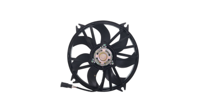 GMV radiator electroventilator Citroen Berlingo, 12.1999-2008 Motor 2, 0 Hdi 66kw, Citroen C5, 03.2001-08.2004 Motor 2, 0 Hdi 66/79/80kw Benzina/Diesel, tip climatizare cu AC, cutie Manuala, dimensiune 400W/385mm, cu 2pini, plastic, Aftermarket