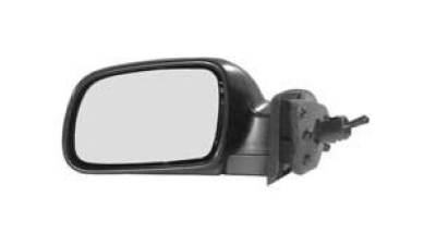 Oglinda exterioara Peugeot 307 (3_) 03.2001-09.2007 partea stanga View Max crom asferica carcasa prevopsita grunduita reglare manuala prin cablu fara incalzire