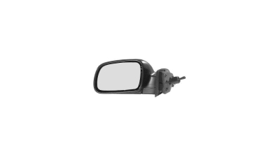 Oglinda exterioara Peugeot 307 (3_) 03.2001-09.2007 partea dreapta View Max crom convex carcasa neagra reglare manuala prin cablu fara incalzire; cu senzor de temperatura