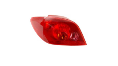 Stop spate lampa Peugeot 307 (3), 03.2001-09.2005, Hatchback, partea Stanga, P21W+R5W; fara soclu bec; Omologare: ECE, DEPO