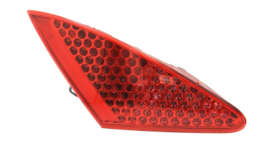 Stop spate lampa Peugeot 307 (3), 03.2001-09.2007, Cc, partea Stanga, interior; cu soclu bec; Omologare: ECE, MAGNETI MARELLI (AXO SCINTEX)